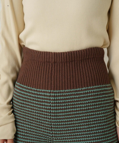 MILLER（ミラー）の「【Miller別注】SETUPニットショーツ（その他パンツ・レディース・イエロー/サックスブルー・FREE）」の8枚目の写真