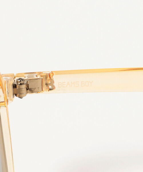 BEAMS BOY（ビームスボーイ）の「BEAMS BOY / BB クリアサングラス（サングラス・レディース・ホワイト/ブラック/ブラウン/ピンク/ブラウン系その他5・ONE SIZE）」の10枚目の写真