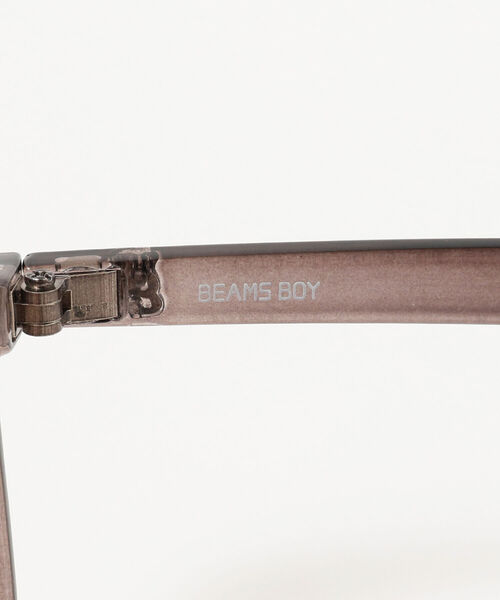 BEAMS BOY（ビームスボーイ）の「BEAMS BOY / BB クリアサングラス（サングラス・レディース・ホワイト/ブラック/ブラウン/ピンク/ブラウン系その他5・ONE SIZE）」の15枚目の写真