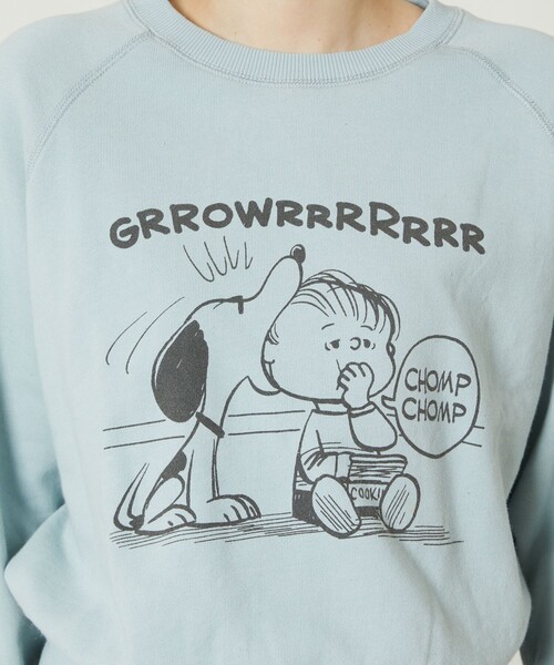 FREAK'S STORE(フリークスストア)の「SNOOPYスウェットプルオーバー(スウェット・レディース・イエロー/サックスブルー・フリ-)」の17枚目の写真