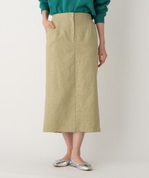 OPAQUE.CLIP | ボタニカルジャガード ナロースカート【WEB限定サイズ】(スカート)