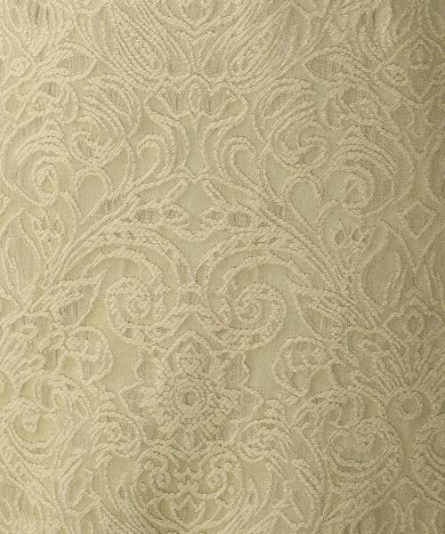 OPAQUE.CLIP（オペークドットクリップ）の「◆ボタニカルジャカード ナロースカート【WEB限定サイズ】（スカート・レディース・ブラック/サンドベージュ・40/42/38）」の9枚目の写真