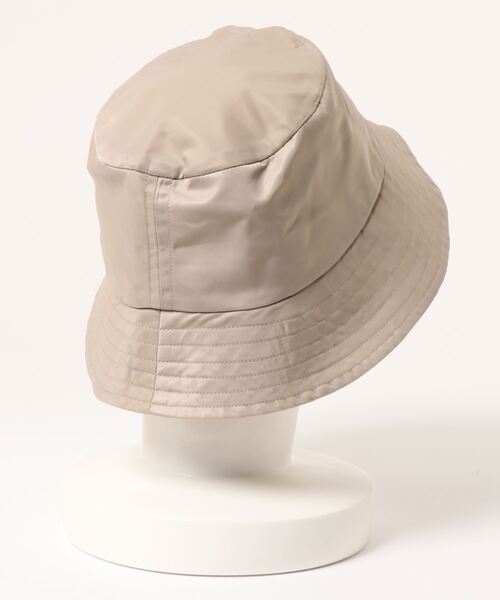 FIG&VIPER（フィグアンドバイパー）の「ナイロンバケットハット（ハット・レディース・ブラック/ベージュ・FREE）」の4枚目の写真