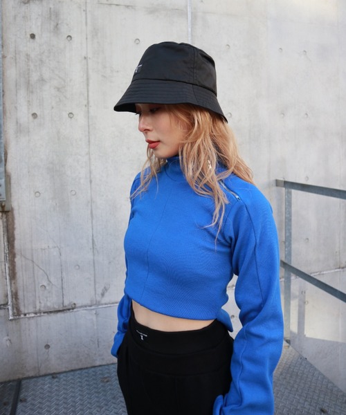 FIG&VIPER（フィグアンドバイパー）の「ナイロンバケットハット（ハット・レディース・ブラック/ベージュ・FREE）」の17枚目の写真