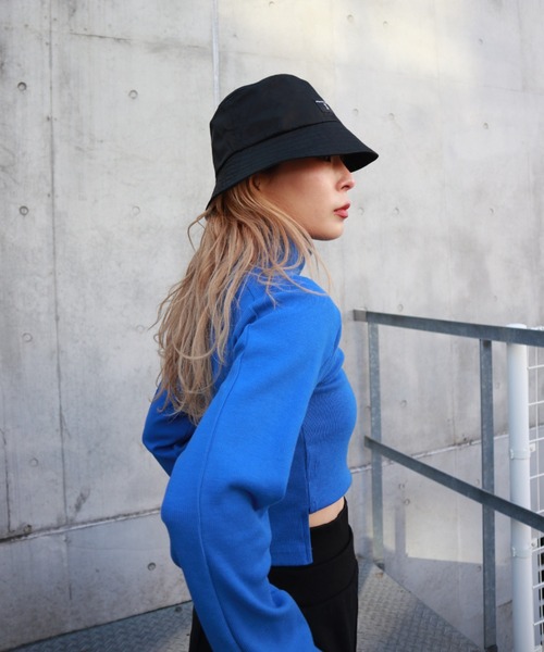 FIG&VIPER（フィグアンドバイパー）の「ナイロンバケットハット（ハット・レディース・ブラック/ベージュ・FREE）」の7枚目の写真