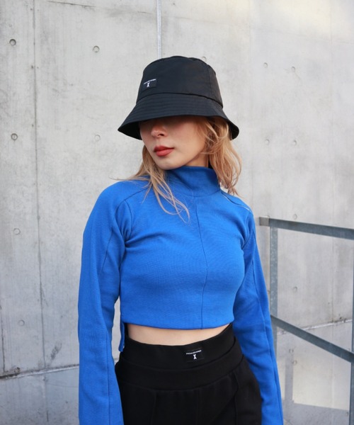 FIG&VIPER（フィグアンドバイパー）の「ナイロンバケットハット（ハット・レディース・ブラック/ベージュ・FREE）」の9枚目の写真