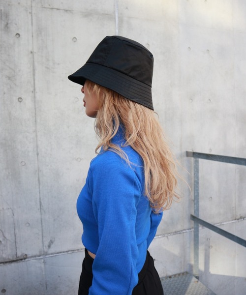FIG&VIPER（フィグアンドバイパー）の「ナイロンバケットハット（ハット・レディース・ブラック/ベージュ・FREE）」の18枚目の写真
