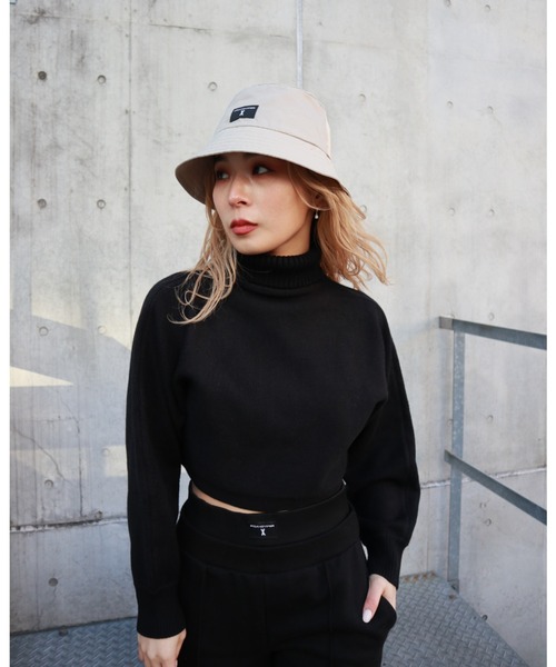 FIG&VIPER（フィグアンドバイパー）の「ナイロンバケットハット（ハット・レディース・ブラック/ベージュ・FREE）」の16枚目の写真