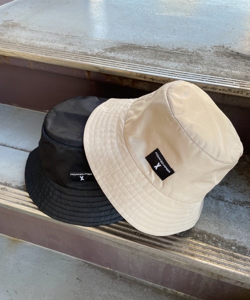 FIG&VIPER（フィグアンドバイパー）の「ナイロンバケットハット（ハット・レディース・ブラック/ベージュ・FREE）」の14枚目の写真