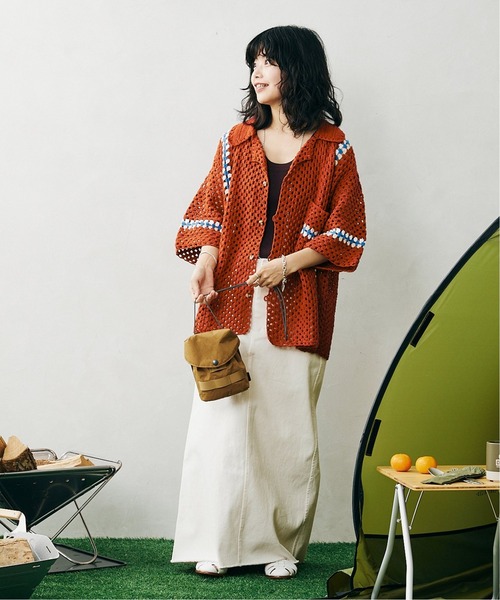 Snow Peak（スノーピーク）の「【SNOW PEAK / スノーピーク】HOME CAMP ユーティリティーポーチ（ショルダーバッグ・メンズ・ブラック/キャメル・FREE）」の12枚目の写真