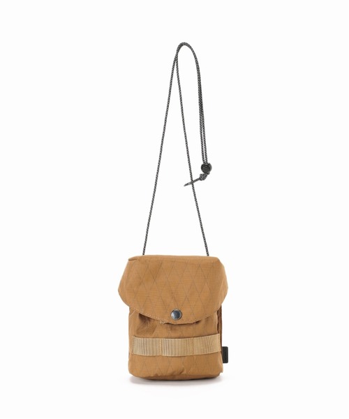 Snow Peak（スノーピーク）の「【SNOW PEAK / スノーピーク】HOME CAMP ユーティリティーポーチ（ショルダーバッグ・メンズ・ブラック/キャメル・FREE）」の3枚目の写真