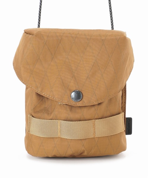 Snow Peak（スノーピーク）の「【SNOW PEAK / スノーピーク】HOME CAMP ユーティリティーポーチ（ショルダーバッグ・メンズ・ブラック/キャメル・FREE）」の21枚目の写真