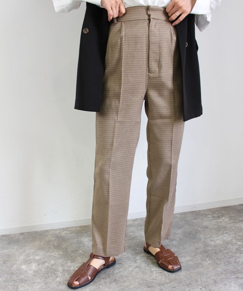 MLI'A（エムリア）の「センタープレス／パンツ（その他パンツ・レディース・レンガ/グリーン/モカ/ホワイト系5/バーガンディー/ブラウン系その他2/ダークブラウン/その他28/イエロー/ライトグリーン/ブラック/ブラウン系9・FREE）」の6枚目の写真