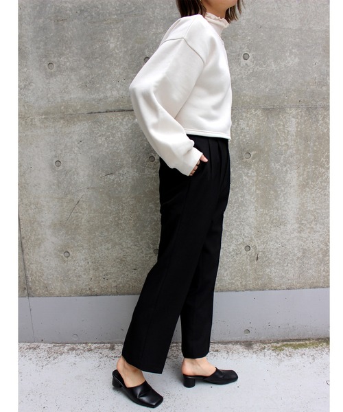 MLI'A（エムリア）の「センタープレス／パンツ（その他パンツ・レディース・レンガ/グリーン/モカ/ホワイト系5/バーガンディー/ブラウン系その他2/ダークブラウン/その他28/イエロー/ライトグリーン/ブラック/ブラウン系9・FREE）」の21枚目の写真