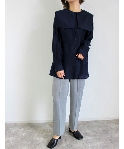 MLI'A（エムリア）の「センタープレス／パンツ（その他パンツ・レディース・レンガ/グリーン/モカ/ホワイト系5/バーガンディー/ブラウン系その他2/ダークブラウン/その他28/イエロー/ライトグリーン/ブラック/ブラウン系9・FREE）」の15枚目の写真