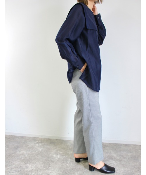 MLI'A（エムリア）の「センタープレス／パンツ（その他パンツ・レディース・レンガ/グリーン/モカ/ホワイト系5/バーガンディー/ブラウン系その他2/ダークブラウン/その他28/イエロー/ライトグリーン/ブラック/ブラウン系9・FREE）」の17枚目の写真