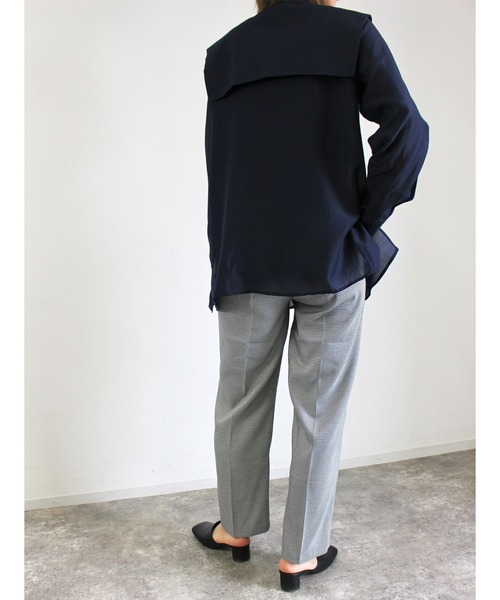 MLI'A（エムリア）の「センタープレス／パンツ（その他パンツ・レディース・レンガ/グリーン/モカ/ホワイト系5/バーガンディー/ブラウン系その他2/ダークブラウン/その他28/イエロー/ライトグリーン/ブラック/ブラウン系9・FREE）」の19枚目の写真