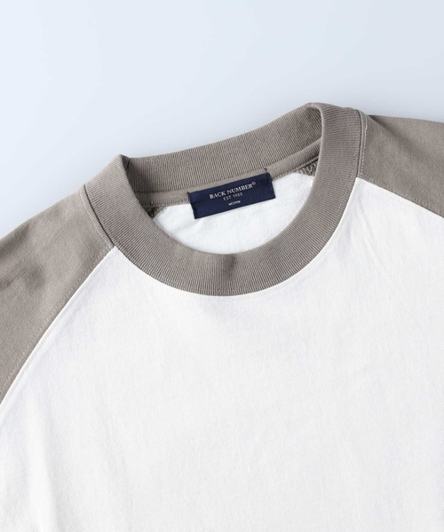 BACK NUMBER（バックナンバー）の「【BACK NUMBER】ビッグシルエットラグランロンT（Tシャツ/カットソー・メンズ・ネイビー/ベージュ/ブラック・L/S/M/XL）」の18枚目の写真