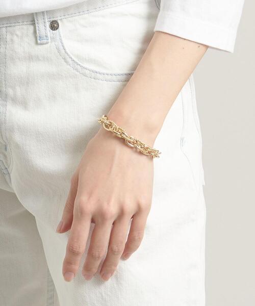 Anthem for the senses（アンセムフォーザセンセズ）の「＜Anthem for the senses（アンセム フォー ザ センセズ）＞Entangled BR（ブレスレット・レディース・ゴールド・FREE）」の6枚目の写真