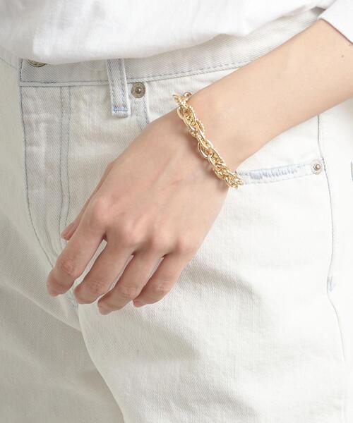 Anthem for the senses（アンセムフォーザセンセズ）の「＜Anthem for the senses（アンセム フォー ザ センセズ）＞Entangled BR（ブレスレット・レディース・ゴールド・FREE）」の7枚目の写真