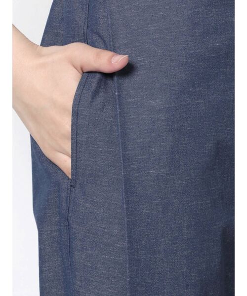 ELENDEEK（エレンディーク）の「タックコクーンパンツ【セットアップ対応可能】（その他パンツ・レディース・ブラック/インディゴブルー/ベージュ・01/02）」の15枚目の写真