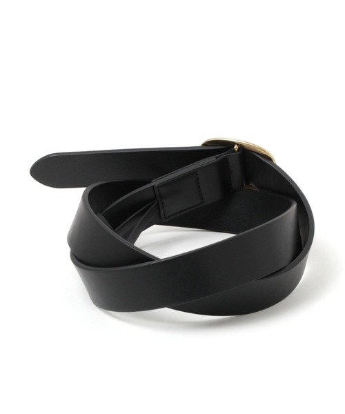 studio CLIP（スタディオクリップ）の「中太ベーシックベルト（ベルト・レディース・ブラウン/ブラック・FREE）」の7枚目の写真