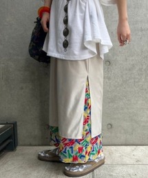 BEAMS BOY | maturely / Logo Embroidery Slit Maxi Skirt(スカート)