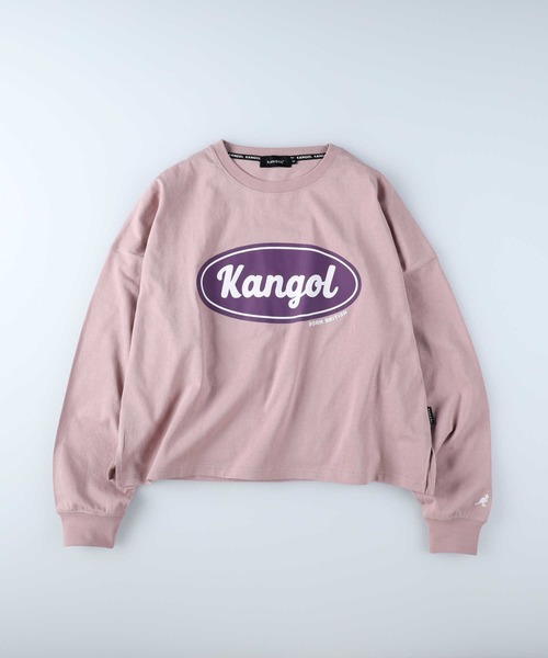 KANGOL(カンゴール)の「【KANGOL】フロントプリントロンT(Tシャツ/カットソー・レディース・ネイビー/ピンク/ホワイト・M/L)」の18枚目の写真
