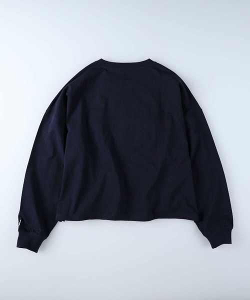 KANGOL(カンゴール)の「【KANGOL】フロントプリントロンT(Tシャツ/カットソー・レディース・ネイビー/ピンク/ホワイト・M/L)」の19枚目の写真