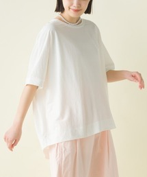 OMNES | 接触冷感レーヨンナイロンBIGシルエットプルオーバー(Tシャツ/カットソー)