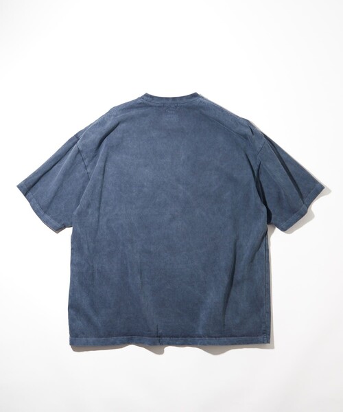 NAUTICA(ノーティカ)の「NAUTICA/ノーティカ Pigment Dyed Arch Logo S/S Tee “TOO HEAVY”(Tシャツ/カットソー・メンズ・チャコールグレー/ネイビー/グリーン/ワインレッド・SMALL/MEDIUM/LARGE/X-LARGE/XX-LARGE)」の9枚目の写真