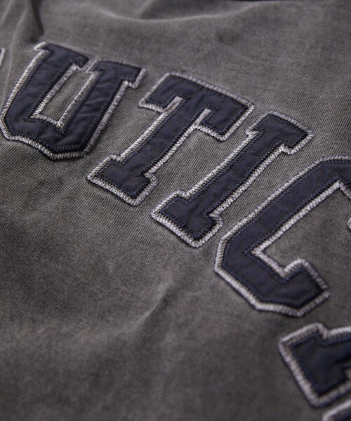 NAUTICA(ノーティカ)の「NAUTICA/ノーティカ Pigment Dyed Arch Logo S/S Tee “TOO HEAVY”(Tシャツ/カットソー・メンズ・チャコールグレー/ネイビー/グリーン/ワインレッド・SMALL/MEDIUM/LARGE/X-LARGE/XX-LARGE)」の13枚目の写真