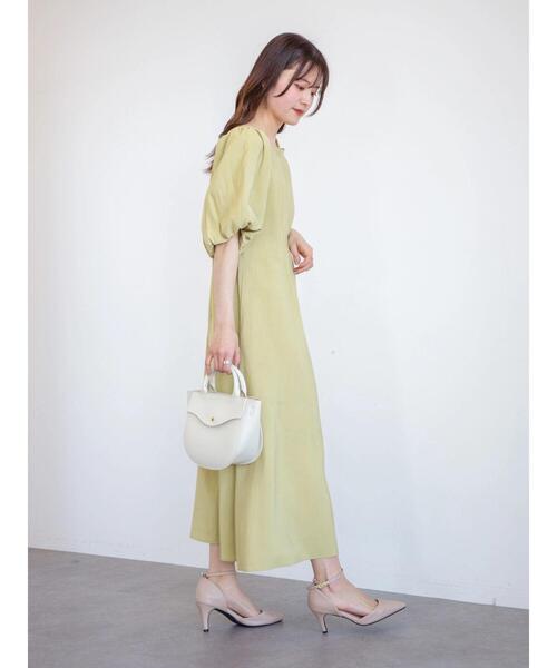 armonia（アルモニーア）の「armonia デザインショルダーワンピース（ワンピース・レディース・オレンジ/カーキ/ブラック・FREE）」の6枚目の写真