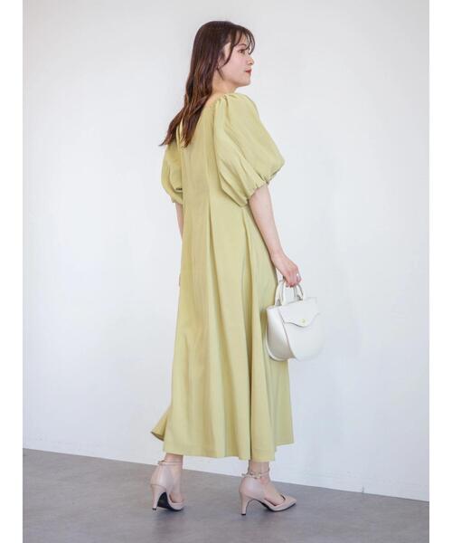 armonia（アルモニーア）の「armonia デザインショルダーワンピース（ワンピース・レディース・オレンジ/カーキ/ブラック・FREE）」の7枚目の写真