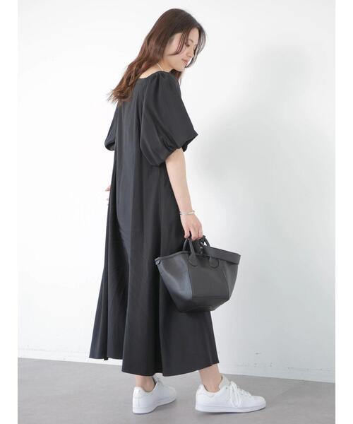 armonia（アルモニーア）の「armonia デザインショルダーワンピース（ワンピース・レディース・オレンジ/カーキ/ブラック・FREE）」の14枚目の写真