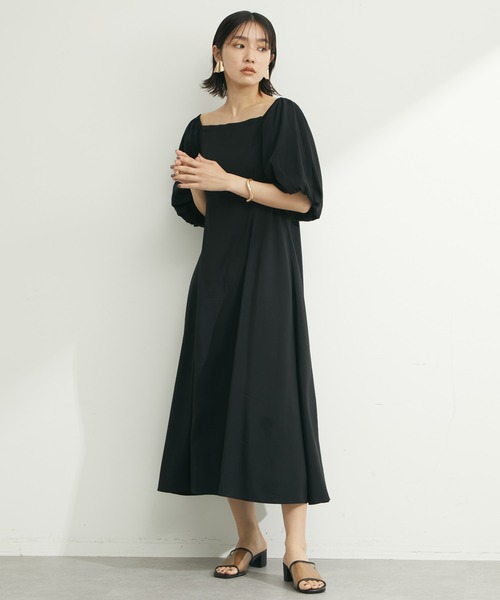 armonia（アルモニーア）の「armonia デザインショルダーワンピース（ワンピース・レディース・オレンジ/カーキ/ブラック・FREE）」の2枚目の写真