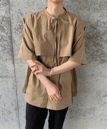 select MOCA by son | 2022 SS 2wayビッグカラーセットシャツ(シャツ/ブラウス)