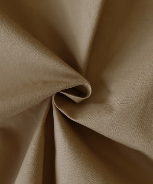 select MOCA by son（セレクトモカバイソン）の「【体系カバー】2wayビッグカラーセットシャツ（シャツ/ブラウス・レディース・ホワイト/ブラック/モカ・FREE）」の7枚目の写真