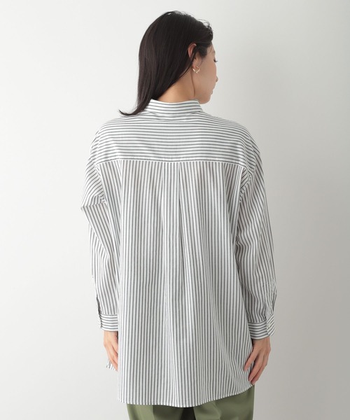 LEPSIM（レプシィム）の「サラサラアソートシャツ　275939（シャツ/ブラウス・レディース・ベージュ/カーキ/イエロー/ブルー/グレー系その他/ブルー系その他/オフホワイト・FREE）」の17枚目の写真