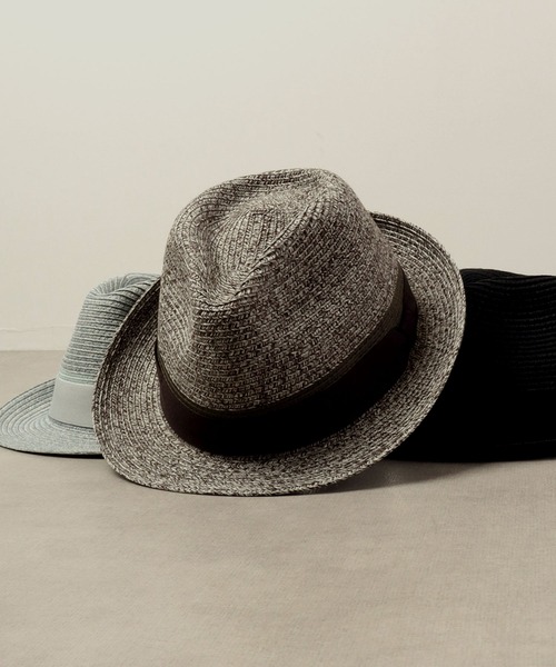 Sense of Grace（センスオブグレース）の「ウォッシャブルブレード 中折れハット（ハット・メンズ・ブラック/ネイビー/ブラウン/アイボリー/ダークグレー/ライトオリーブ/キナリ/アイボリー系/グレー系/ナチュラル/ブラウン系/ブラック系/グリーン系/ネイビー系・FREE/XL）」の9枚目の写真