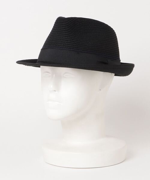 Sense of Grace（センスオブグレース）の「ウォッシャブルブレード 中折れハット（ハット・メンズ・ブラック/ネイビー/ブラウン/アイボリー/ダークグレー/ライトオリーブ/キナリ/アイボリー系/グレー系/ナチュラル/ブラウン系/ブラック系/グリーン系/ネイビー系・FREE/XL）」の4枚目の写真