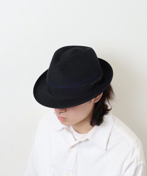 Sense of Grace（センスオブグレース）の「ウォッシャブルブレード 中折れハット（ハット・メンズ・ブラック/ネイビー/ブラウン/アイボリー/ダークグレー/ライトオリーブ/キナリ/アイボリー系/グレー系/ナチュラル/ブラウン系/ブラック系/グリーン系/ネイビー系・FREE/XL）」の21枚目の写真