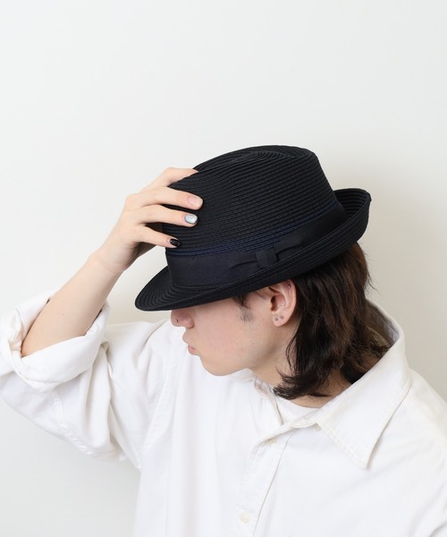 Sense of Grace（センスオブグレース）の「ウォッシャブルブレード 中折れハット（ハット・メンズ・ブラック/ネイビー/ブラウン/アイボリー/ダークグレー/ライトオリーブ/キナリ/アイボリー系/グレー系/ナチュラル/ブラウン系/ブラック系/グリーン系/ネイビー系・FREE/XL）」の22枚目の写真