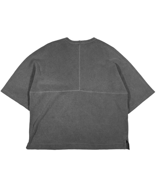 FORTUNA HOMME（フォルトゥナオム）の「FORTUNAHOMME AsutexDye Dolman-Tee（Tシャツ/カットソー・メンズ・ブラック/キナリ・1/2）」の7枚目の写真