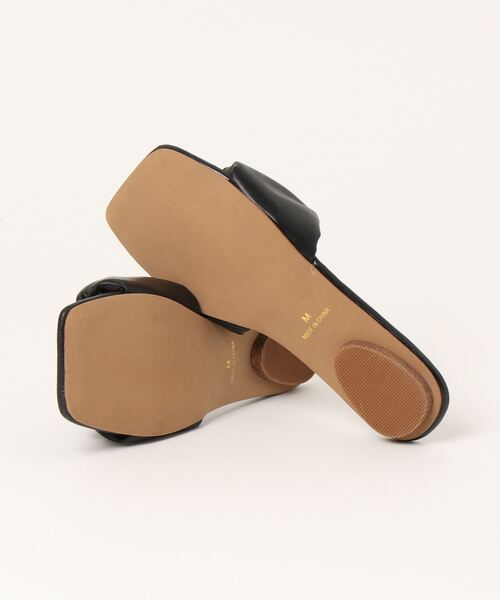 Bou Jeloud(ブージュルード)の「【WEB限定】ギャザーフィットサンダル(サンダル・レディース・ブラック/アイボリー/パープル/グリーン・M/L)」の5枚目の写真