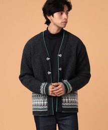 BEAMS LIGHTS | BEAMS LIGHTS / ノルディック柄 カーディガン(カーディガン/ボレロ)