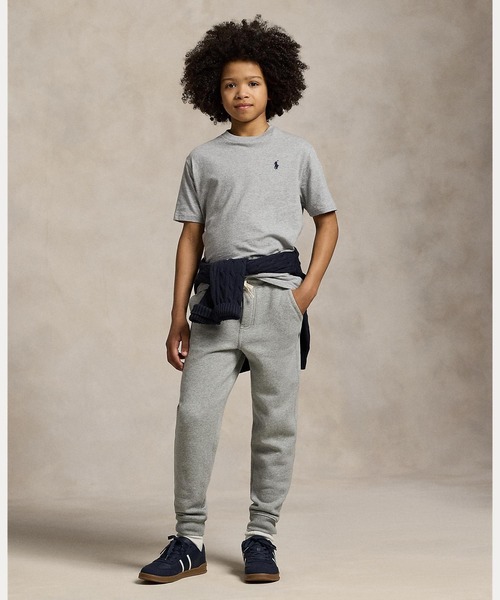 POLO RALPH LAUREN CHILDRENSWEAR(ポロ ラルフ ローレン チルドレンズウェア)の「コットン ジャージー クルーネック Tシャツ(Tシャツ/カットソー・キッズ・グレー系・S/M/L/XL)」の6枚目の写真