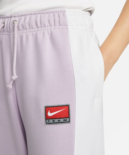 NIKE（ナイキ）の「NIKE AS W NSW TEAM NK FLC PNT / ナイキ ウィメンズ フリース パンツ 【SP】（スウェットパンツ・レディース・ブラック/ピンク・S/L/M）」の8枚目の写真