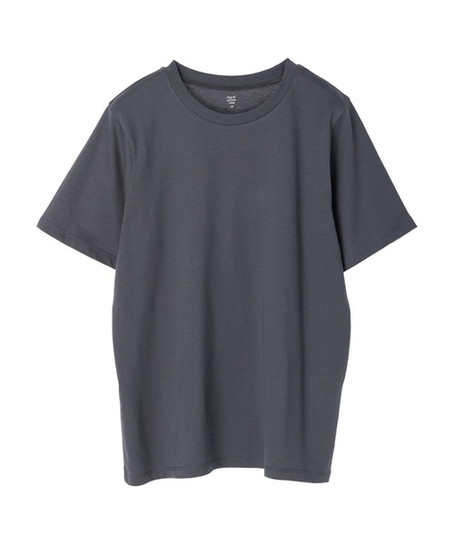 Green Parks(グリーンパークス)の「汗染み防止 クルーネックTEE(Tシャツ/カットソー・レディース・ベージュ/サックスブルー/グリーン/ダークグレー・S/M)」の11枚目の写真