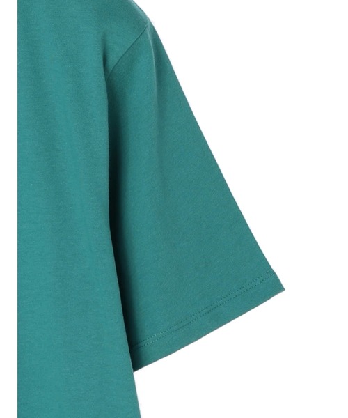 Green Parks(グリーンパークス)の「汗染み防止 クルーネックTEE(Tシャツ/カットソー・レディース・ベージュ/サックスブルー/グリーン/ダークグレー・S/M)」の6枚目の写真